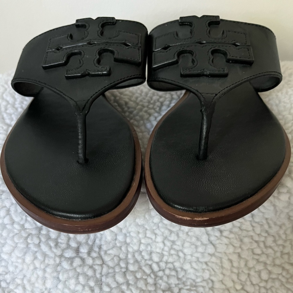 Tory Burch Weston Logo Sandals - Picture 4 of 7